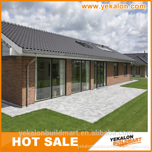 Totally transparent style aluminum sliding door for residential houses
